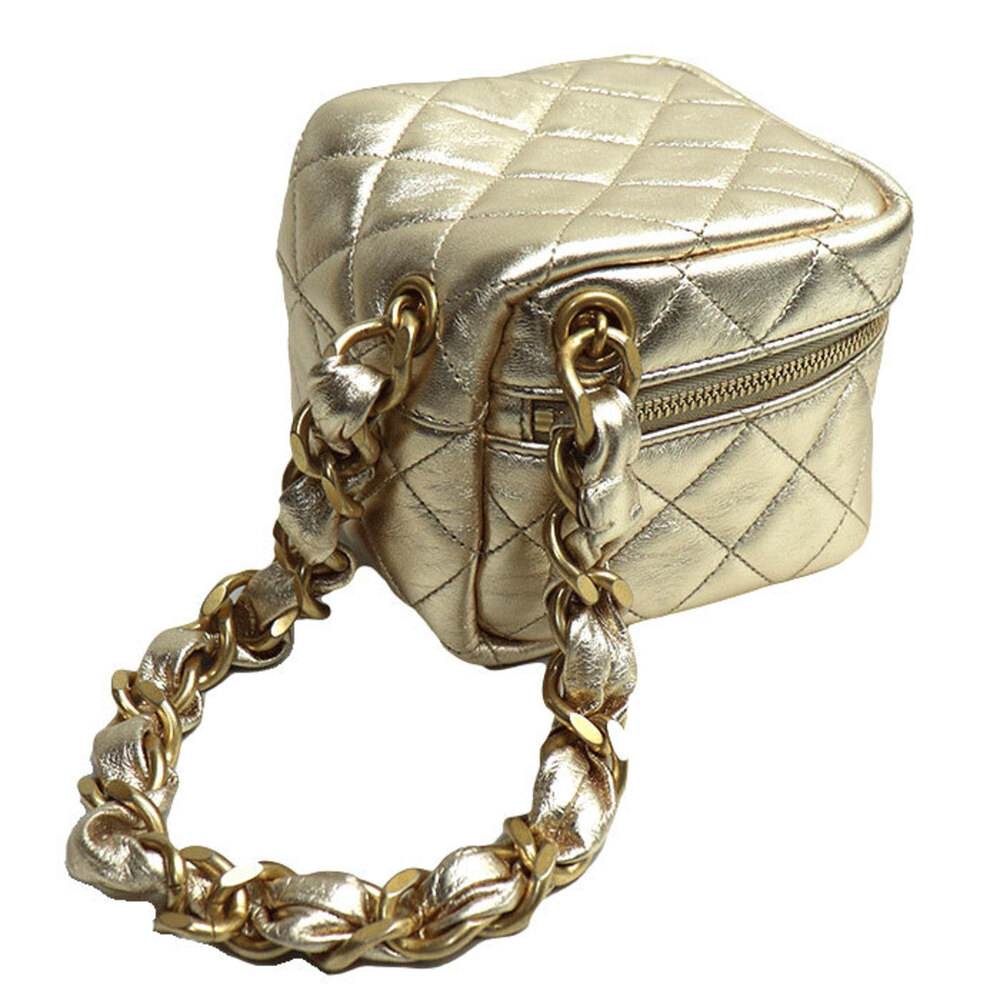 CHANEL Gold Clutch Bag - Picture 2 of 7